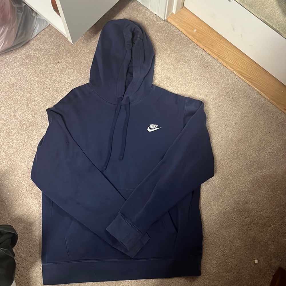 Navy Blue Nike Hoodie